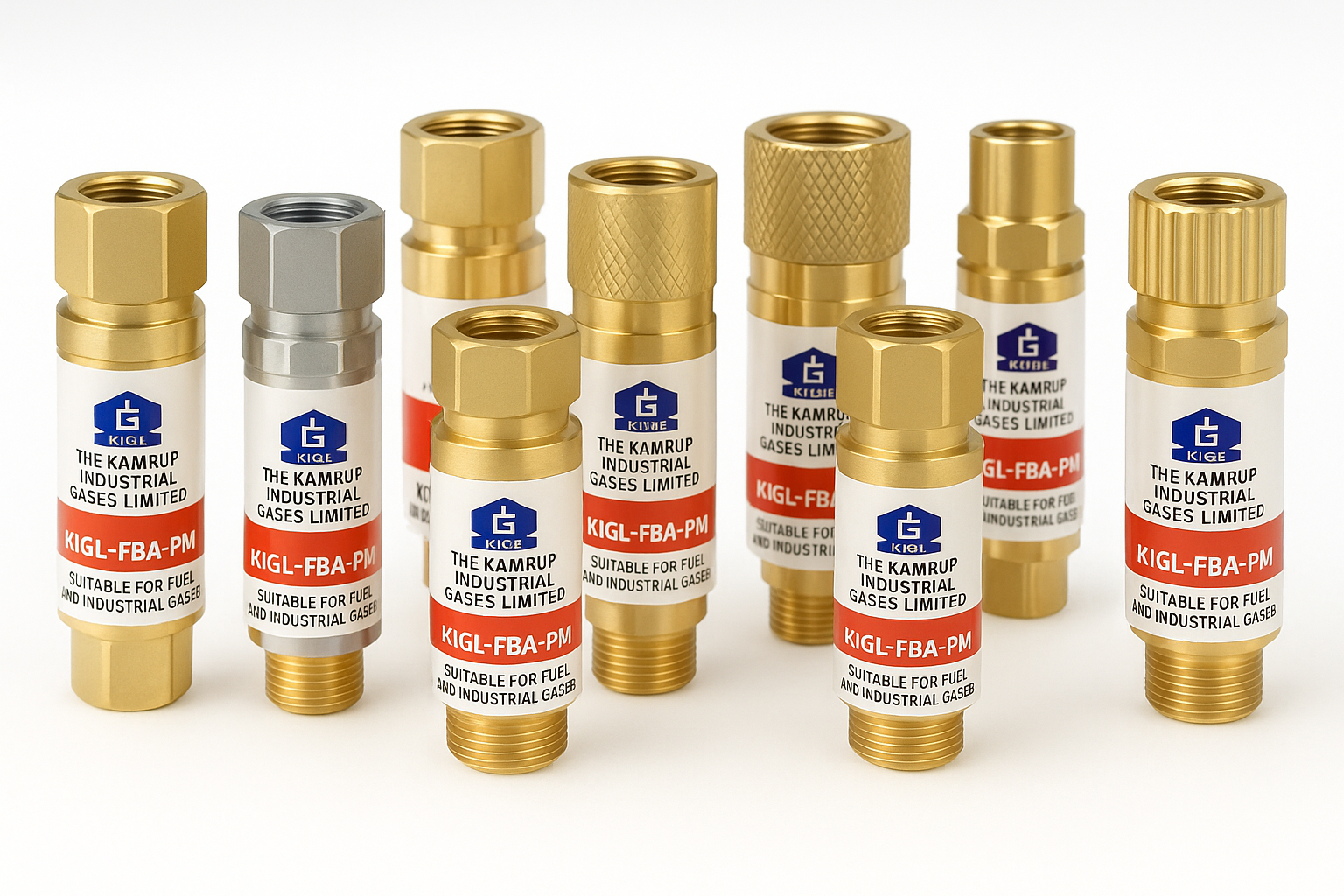 Flash Back Arrestor for Industrial Gases and Fuel Gases